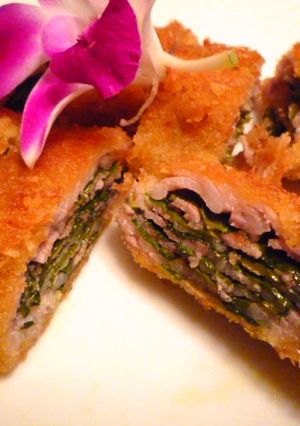 豚肉と大葉のジューシー重ね揚げ-レシピのメイン写真