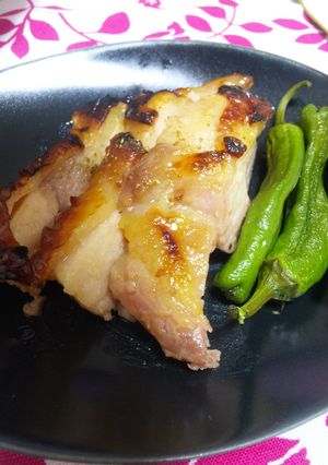 ほんのり山椒風味*.鶏もも肉の西京焼き-レシピのメイン写真