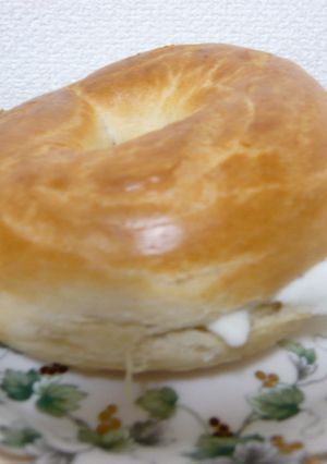 オレオのクリームでベーグルサンド-レシピのメイン写真