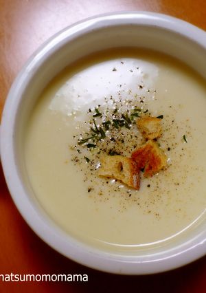 手抜きで何が悪い♪炊飯器でヴィシソワーズ-レシピのメイン写真