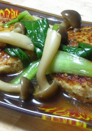 ヘルシー豆腐ハンバーグ-レシピのメイン写真