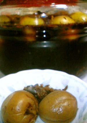 ☆梅の鰹醤油漬け☆-レシピのメイン写真