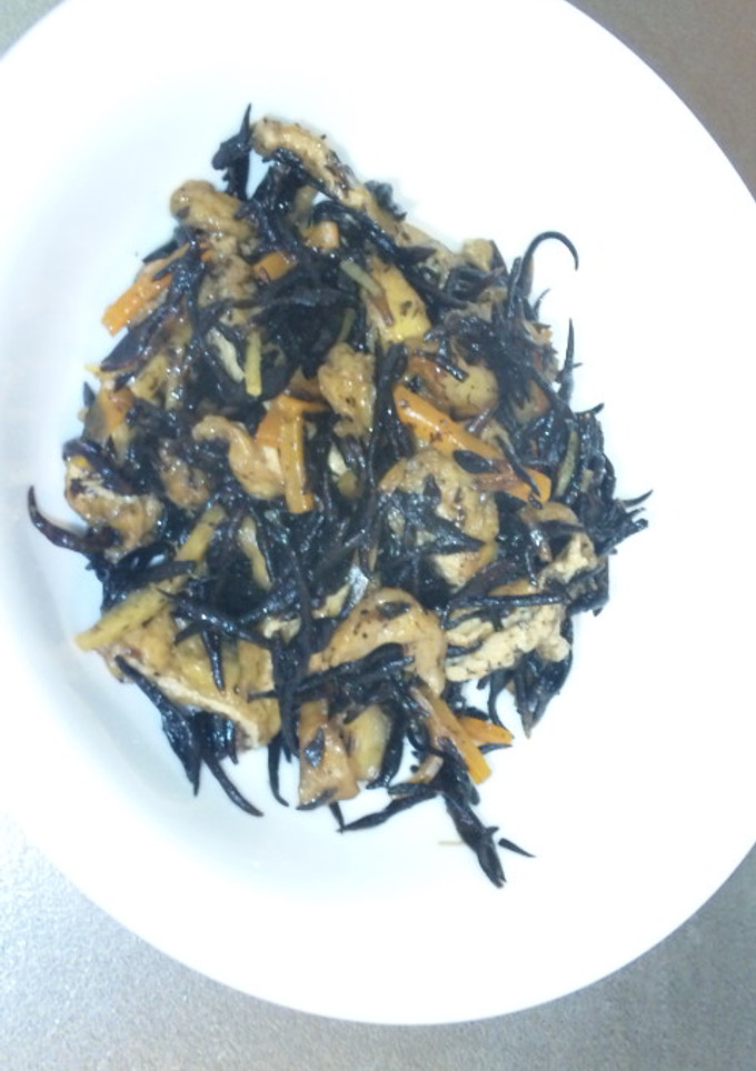 簡単おふくろの味☆ひじきの煮物-レシピのメイン写真