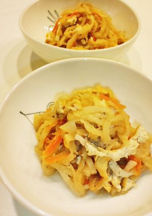 豚肉入ってる切干大根の炒め煮-レシピのメイン写真