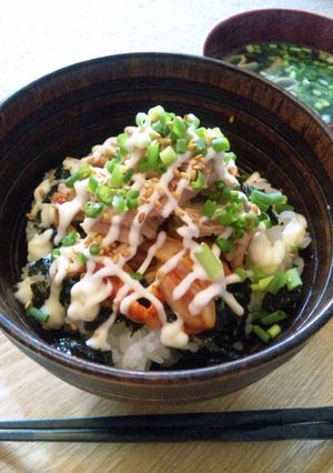 簡単絶品☆ツナキムチ丼-レシピのメイン写真