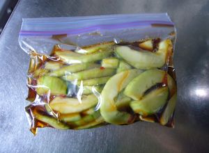 超簡単！かりもり（白瓜）の即席漬け-レシピのメイン写真
