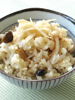 新しょうが香る★きのこ炊き込みご飯-レシピのメイン写真