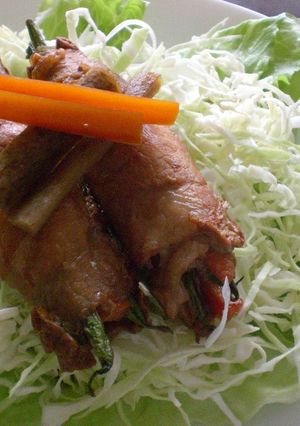 簡単肉巻き♪-レシピのメイン写真
