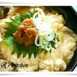 フワッと卵のさっぱり梅うどん