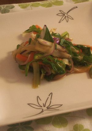 セロリの葉も食べよう♪サラダ風漬物-レシピのメイン写真