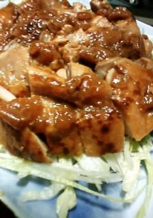 サッパリ♪簡単☆鶏肉の梅ぽん酢焼き-レシピのメイン写真