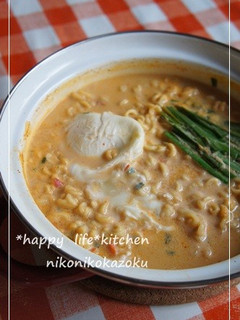 辛旨!クリ~ミ~な豆乳辛ラーメン-レシピのメイン写真