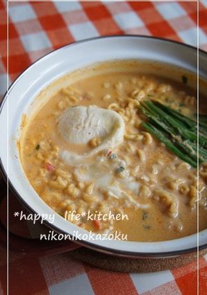 辛旨！クリ～ミ～な豆乳辛ラーメン-レシピのメイン写真