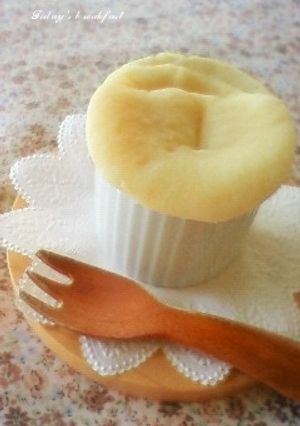 離乳食☆豆腐とお麩の柔らか米粉蒸しパン-レシピのメイン写真