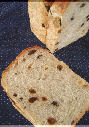 レーズン食パン-レシピのメイン写真