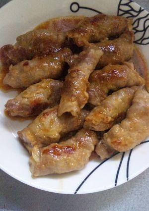 豚肉まきまき-レシピのメイン写真