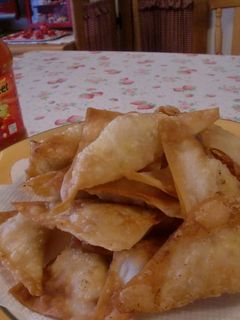 プリプリ海老の揚げワンタン❤カレー風味-レシピのメイン写真