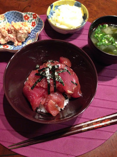 ★我が家のまぐろ漬丼★-レシピのメイン写真