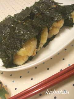 もっちりおからのチーズ磯辺焼き❀-レシピのメイン写真