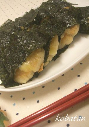 もっちりおからのチーズ磯辺焼き❀-レシピのメイン写真