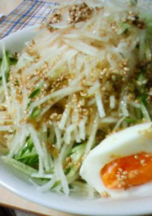 ゆず胡椒のタレ！大根たっぷりあっさり冷麺-レシピのメイン写真