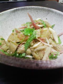 なすのさっぱりみょうが和え-レシピのメイン写真