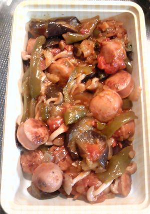 ビバ夏野菜！ウインナーのカポナータ。-レシピのメイン写真