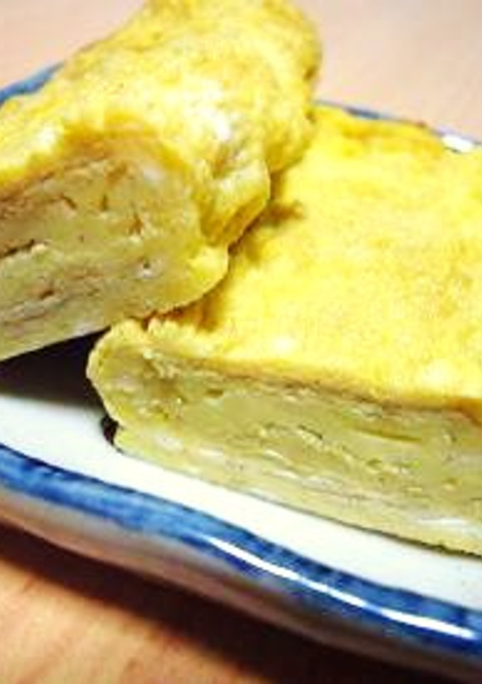 当たり前のだし巻き-レシピのメイン写真