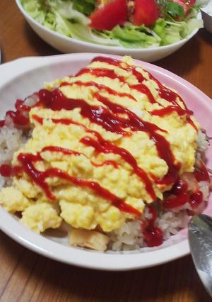 簡単☆炊飯器でシーフードオムライス-レシピのメイン写真