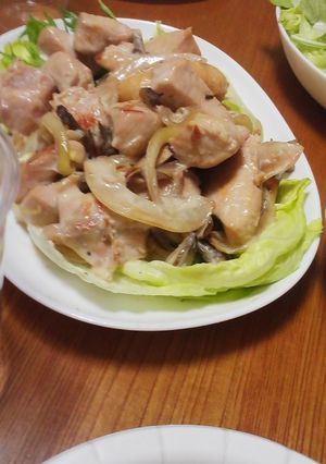 安い鶏胸肉で！クリームあえ☆-レシピのメイン写真