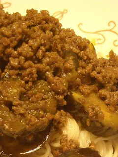 *なすとひき肉の簡単☆甘辛煮*-レシピのメイン写真