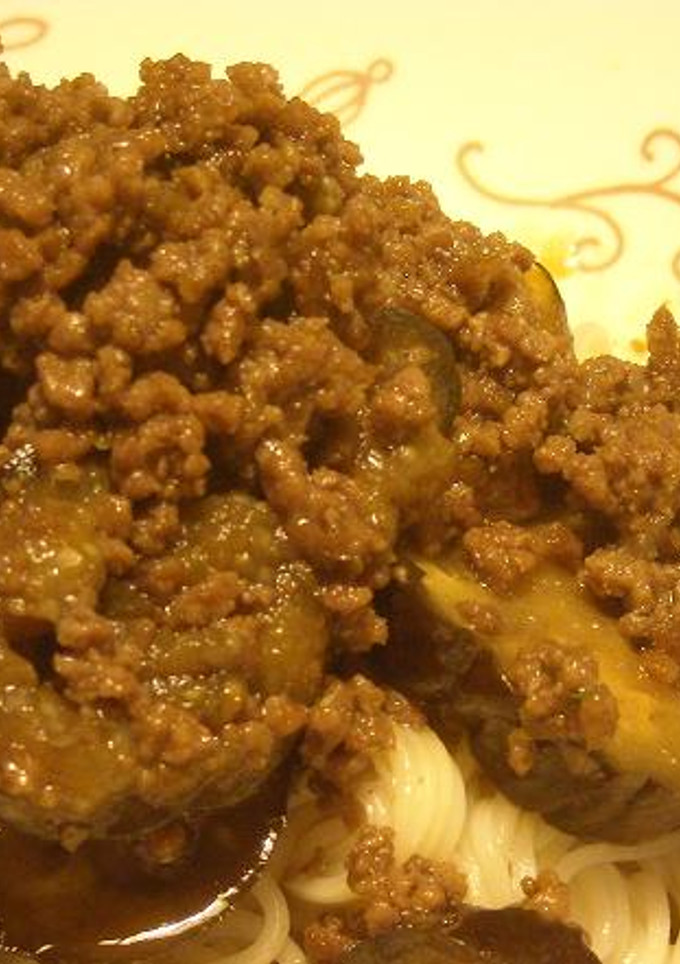 ＊なすとひき肉の簡単☆甘辛煮＊-レシピのメイン写真