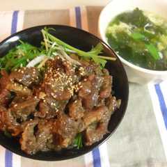รูปของ 牛すじ丼
