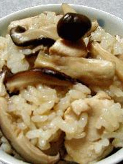 ふっくらモチモチの「きのこご飯」-レシピのメイン写真