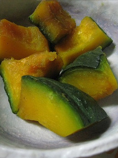少量でも!レンジでチンだけかぼちゃの煮物-レシピのメイン写真