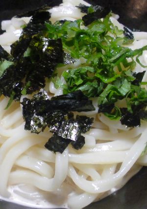 こくうまクリーミィー冷やし明太うどん-レシピのメイン写真