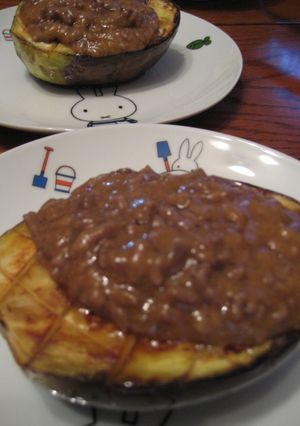 米なすの肉味噌のせ-レシピのメイン写真
