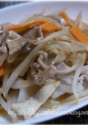 野菜と肉のピリ辛あんかけ-レシピのメイン写真