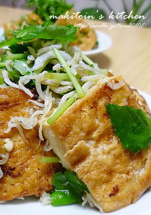 こんがり★豆腐としらすのナンプラー炒め-レシピのメイン写真