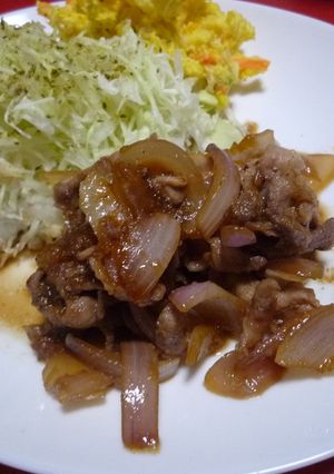 簡単！ひと手間でおいしい！しょうが焼き-レシピのメイン写真
