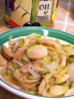芽キャベツ・簡単ホイル蒸し焼き-レシピのメイン写真