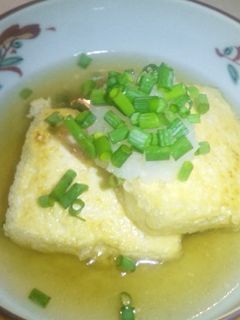 揚げないのに?夏のさっぱり揚げだし豆腐✿-レシピのメイン写真