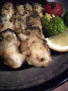 カキの漬け焼き・香味仕立て-レシピのメイン写真