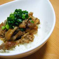 รูปของ ＊豚バラネギ丼＊