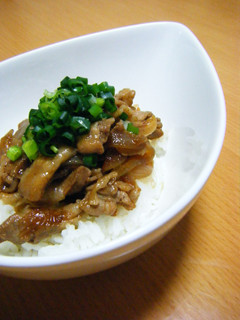 *豚バラネギ丼*-レシピのメイン写真