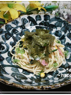 ゆず胡椒の和風パスタ-レシピのメイン写真