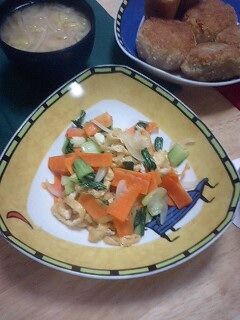 油揚げが主役の炒め物-レシピのメイン写真