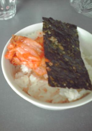 旦那流:韓国海苔のうまい食べ方-レシピのメイン写真