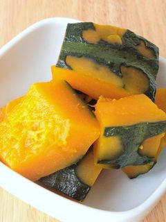 ✿ レンジで簡単!かぼちゃの煮物♪ ✿-レシピのメイン写真
