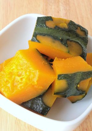 ✿ レンジで簡単！かぼちゃの煮物♪ ✿-レシピのメイン写真